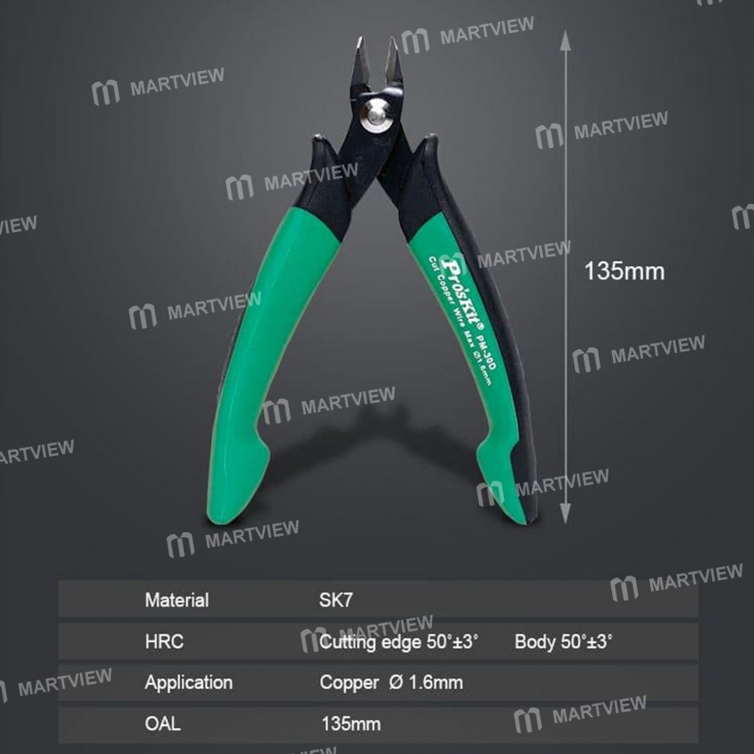 proskit pm-30d-135mm-two-colour-ruyi-thick-knife-diagonal-cutter-shear-pliers-4