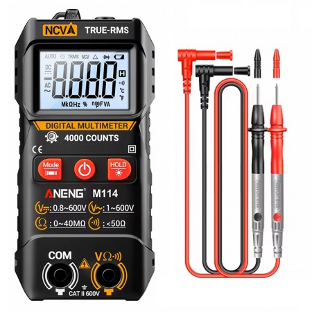 Aneng M114 Multi-function NCV Automatic Digital Meter without Capacitance Function