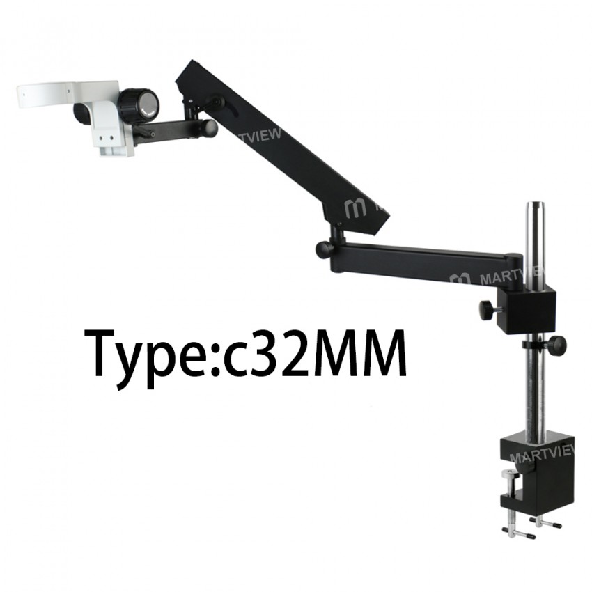 Universal Adjustable Direction Clamp Stereo Microscope Stand for Trinocular Binocular Microscope
