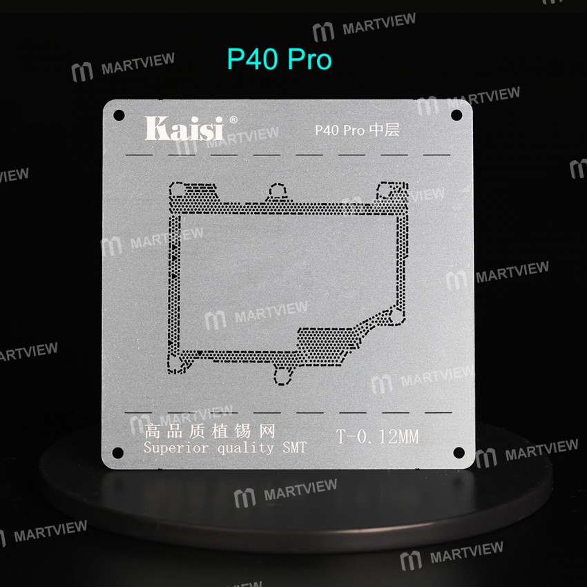kaisi 012mm-huawei-series-middle-layer-bga-reballing-stencil-for-huawei-mate-nova-p-series-9
