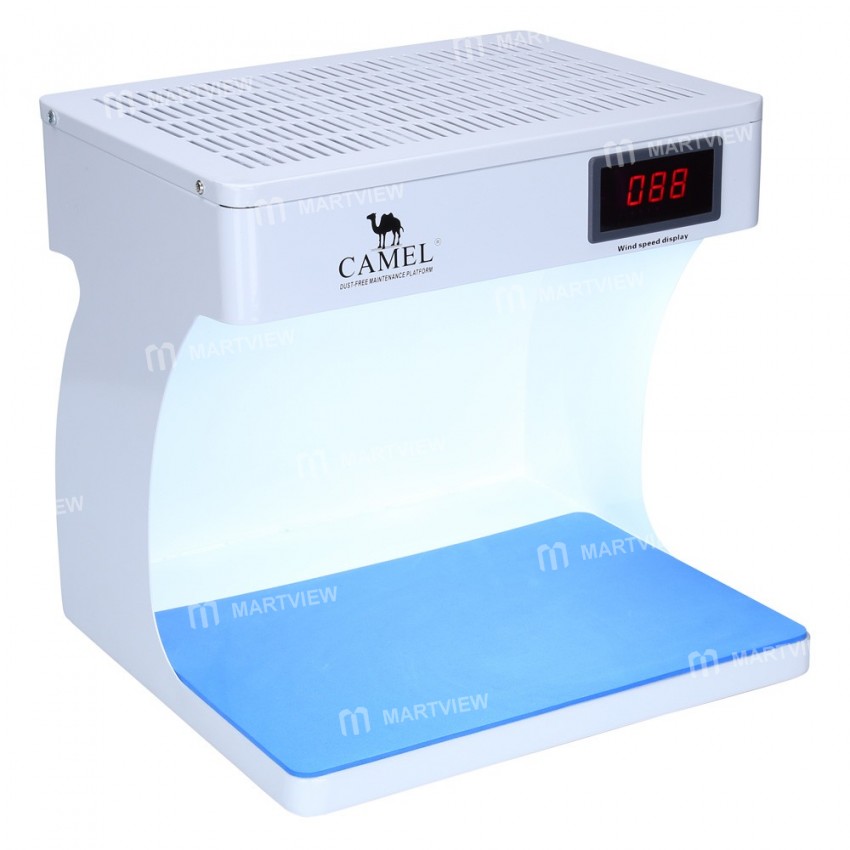 High Cleanliness 220V Dust-free Worktable Maintenace Platform with Wind Speed Display for Mobile Pho