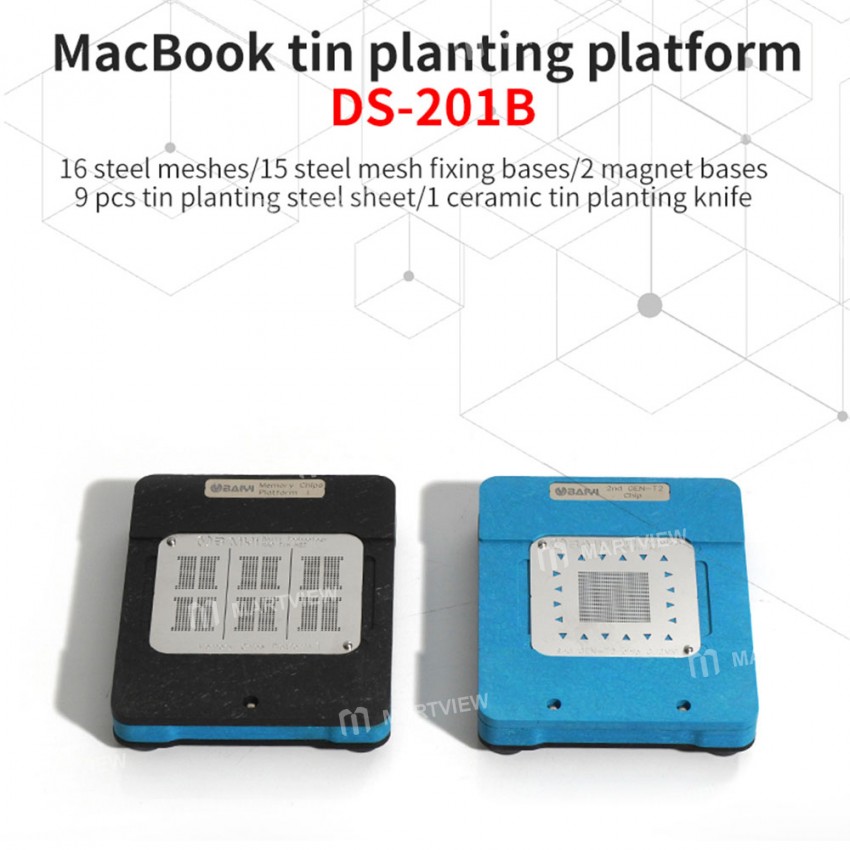 DS-201B Tin Planting Platform for PMU / SMC / T1 / T2 / RAM / NAND Wifi Power Chips