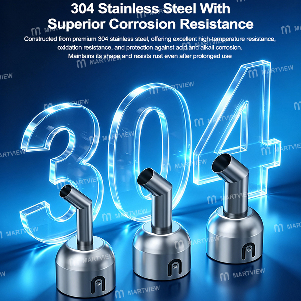 quick 45-stainless-steel-microscope-bent-hot-air-nozzle-compatible-with-m7-m9-series-9
