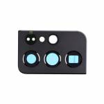Replacement rear back camera cover holder with lens for samsung galaxy s21 ultra black