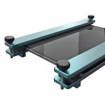 2UUL DA02 The Third-Gen Large Flat Pressure Holding Fixture (A Pair) Use to Solve The iPad Screen Co