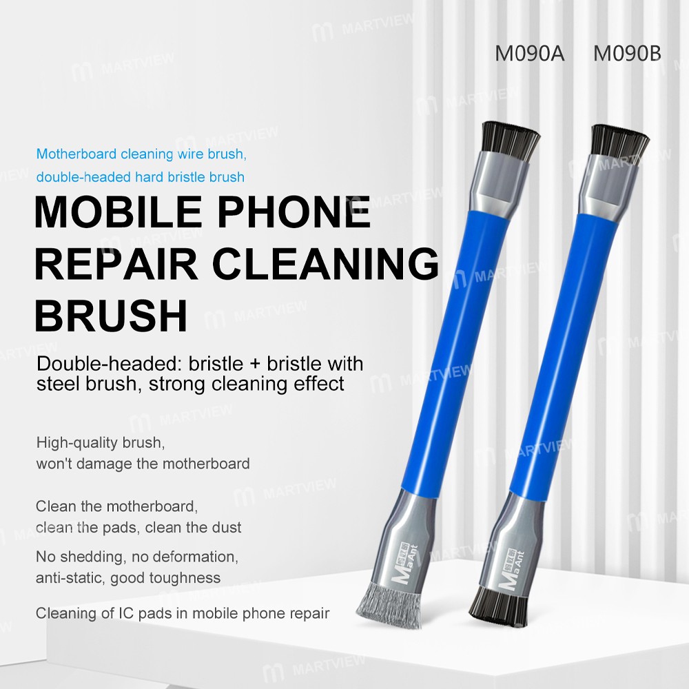 maant m090a-m090b-anti-static-double-head-cleaning-brush-for-mobile-phone-repair-1