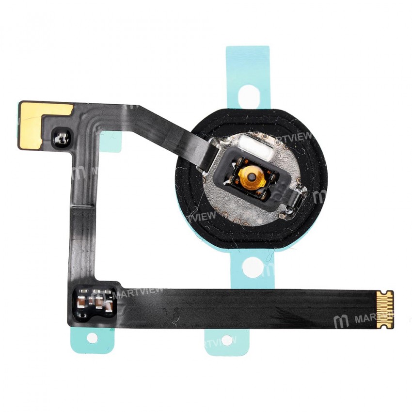 Replacement home button assembly for iPad Mini 5 black