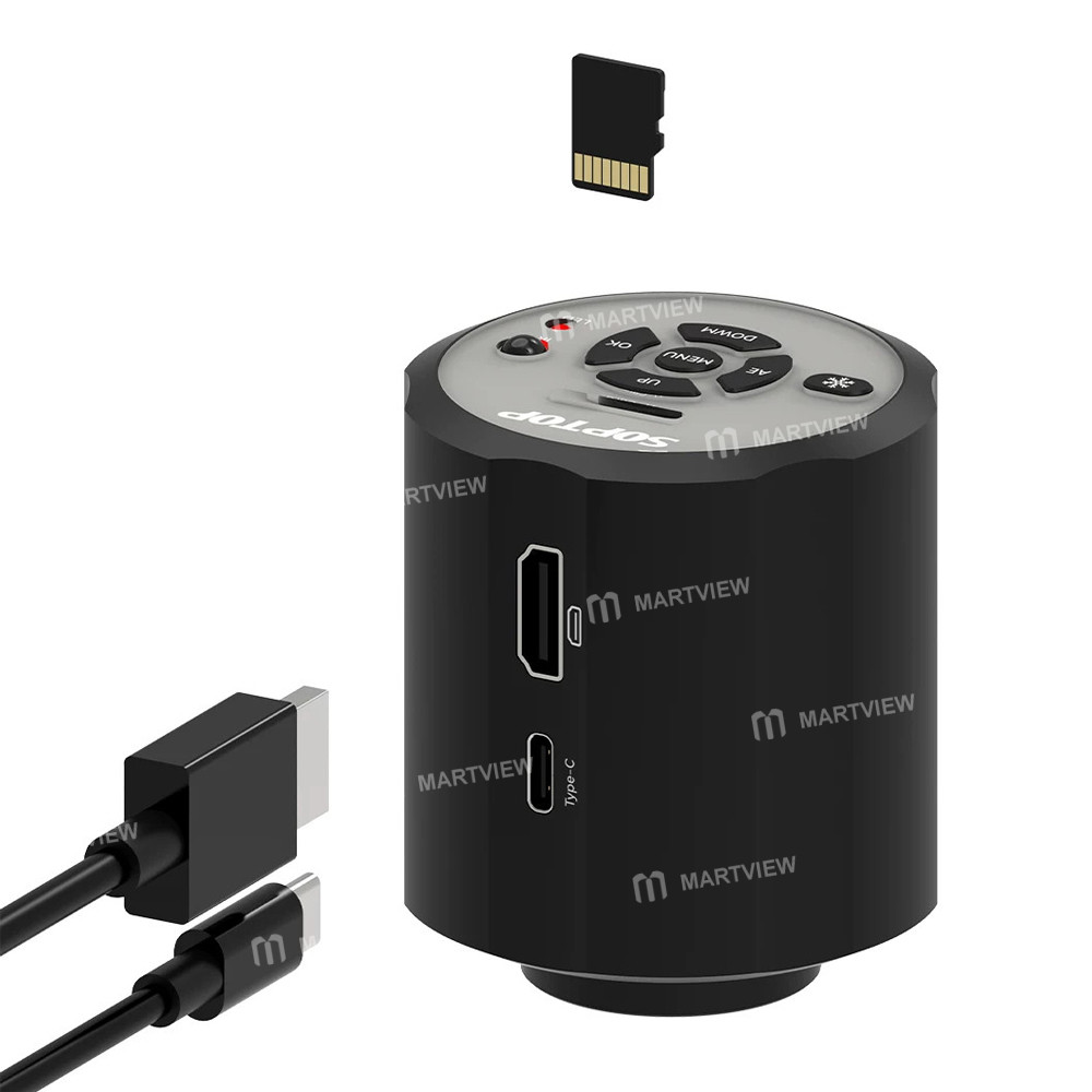 soptop od4k-4k-ultra-hd-industrial-camera-supports-4k-video-recording-compatible-with-most-microscop
