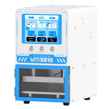 MaAnt SU15 12.9-inch Smart All-in-One Defoaming & Laminating Machine for Flat Screens / Curved Screens / Phones / Tablets