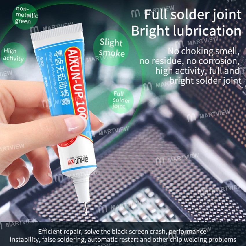 Aixun UP-100 No-Clean Hose Zero Halogen Lead-Free Environmental Protection Solder Paste Flux