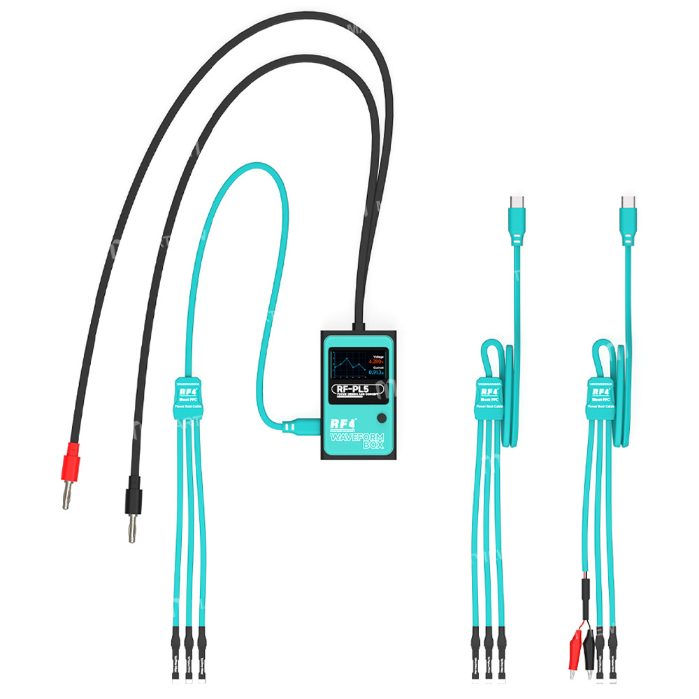 rf4 rf-pl5-current-waveform-tester-with-iboot-fpc02-power-boot-cable-for-iphone-8-17pm-se2-se3-5