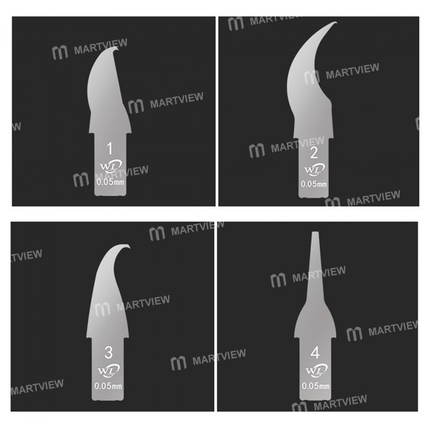 WL 0.05MM 15 in 1 iPhone Mainboard BGA A10 CPU Chip Repair Remove Tool Scraping Knife High Precision
