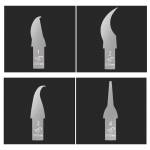 WL 0.05MM 15 in 1 iPhone Mainboard BGA A10 CPU Chip Repair Remove Tool Scraping Knife High Precision