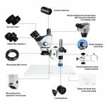kaisi tx-350e-ver12-7x-50x-microscope-zoom-stereo-microscope-1