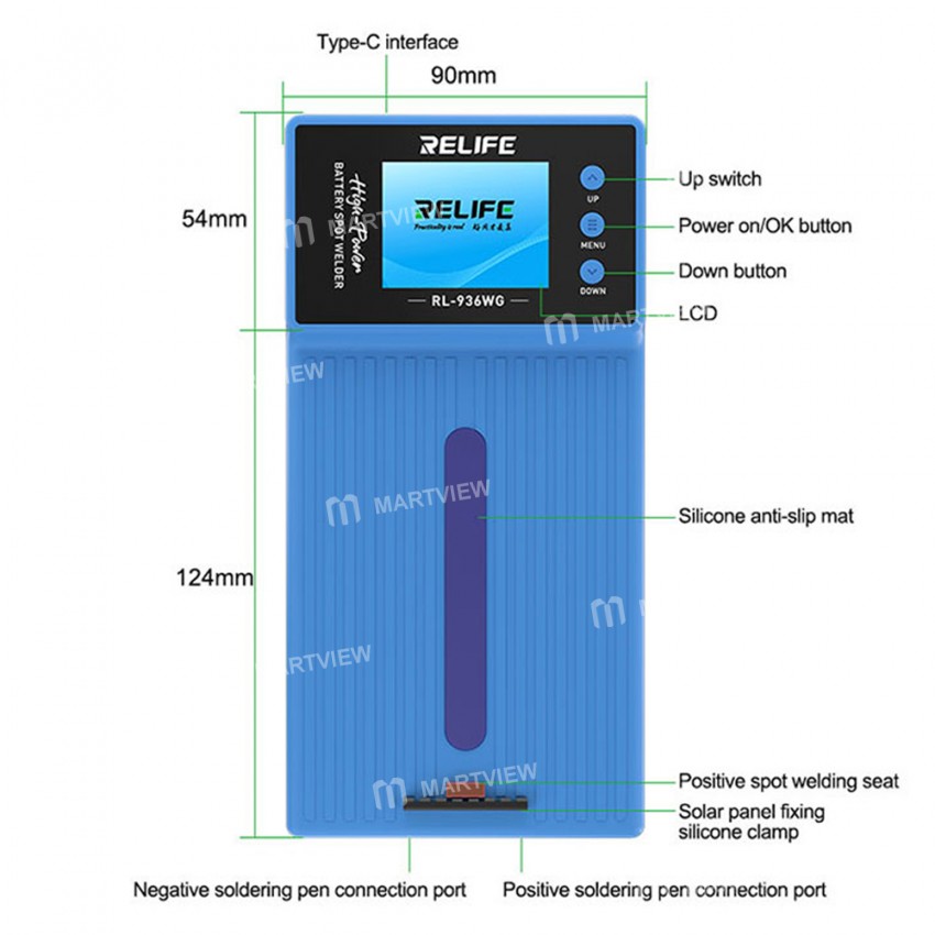 relife rl-936wg-high-power-650a-double-pulse-battery-spot-welding-machine-4