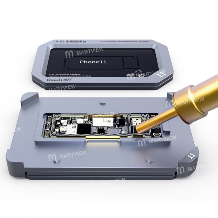 Qianli IP-02 Middle Frame Reballing Platform for iPhone 11 / 11 Pro / 11 Pro Max