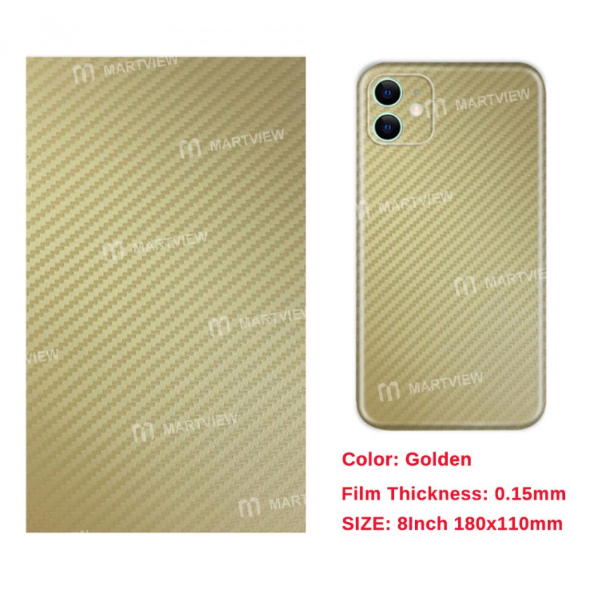 Universal 8inch Carbon Fiber Mobile Phone Back Film for Martview SP-01 Intelligent Cutting Machine -