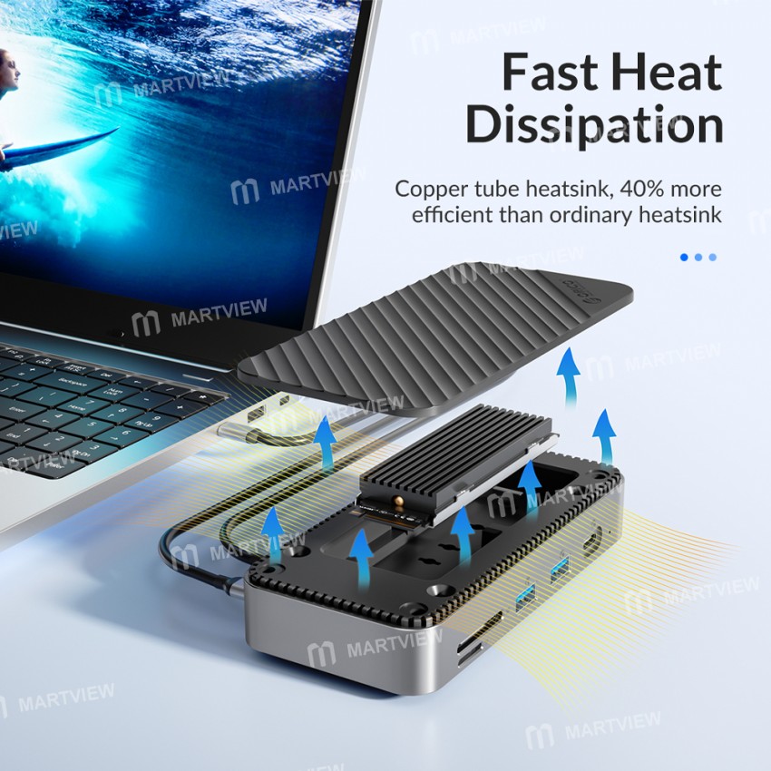 orico dpm2p9-10-in-1-usb-c-10gbps-pd-100w-rj45-sd-tf-4k-docking-station-with-m2-ssd-enclosure-10