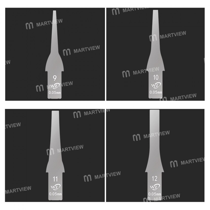 WL 0.05MM 15 in 1 iPhone Mainboard BGA A10 CPU Chip Repair Remove Tool Scraping Knife High Precision