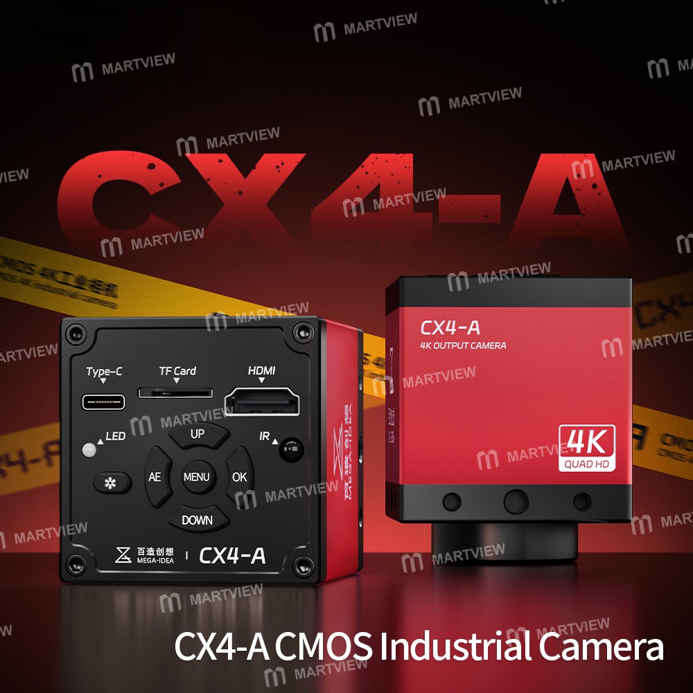 mega idea-cx4-a-cmos-4k-industrial-camera-for-trinocular-stereo-microscopes-2