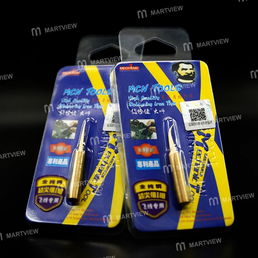 Mechanic High Quality Pure Copper Solder Iron Tip 900M-T Iron Head - Malaysia