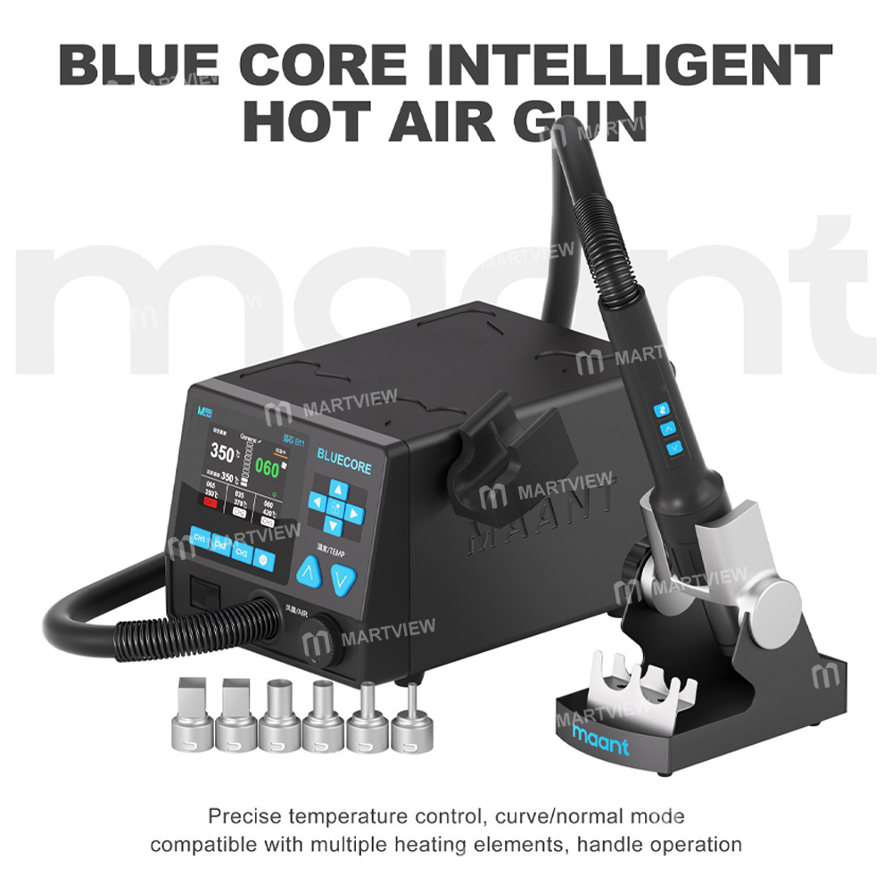 maant blue-core-b11-1000w-intelligent-hot-air-gun-desoldering-rework-station-for-bga-repair-3