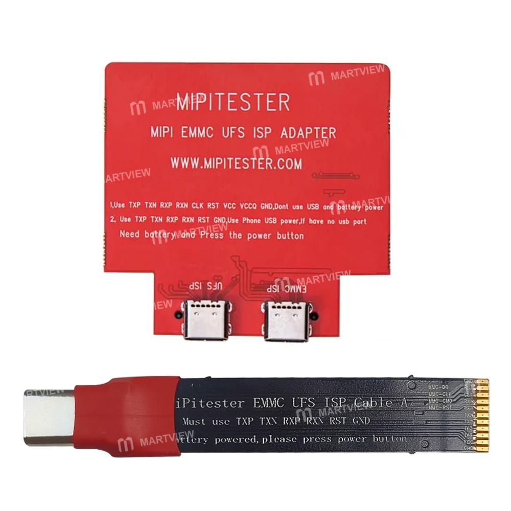 MiPi Pro Box + UFS153 + UFS254 + UFS297 + ISP Adapter + ISP Cable (Enchanced Version)