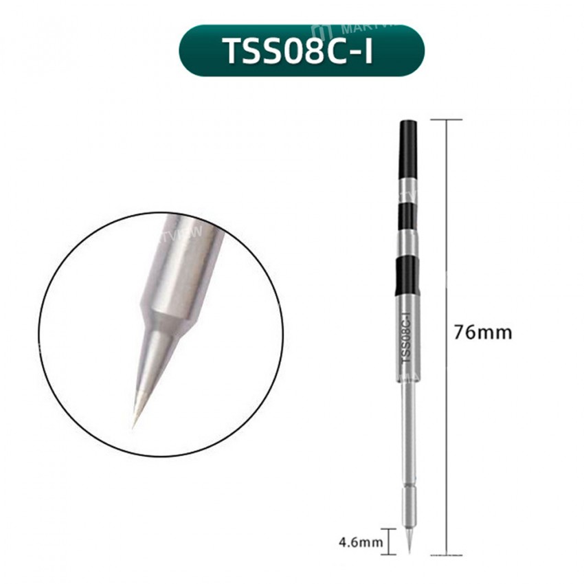 Quick TSS08C Series Soldering Iron Tips for Quick Q8 Desoldering Station