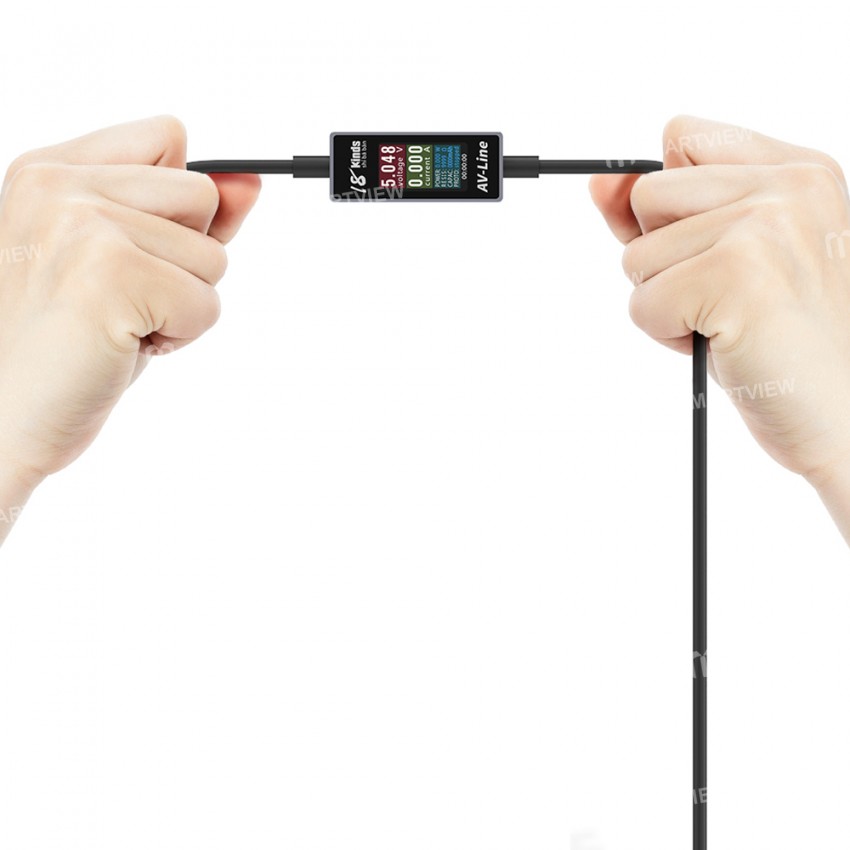 18 Kinds AV-Line Pro 1.2M Intelligent Detection of Charging Data Cable