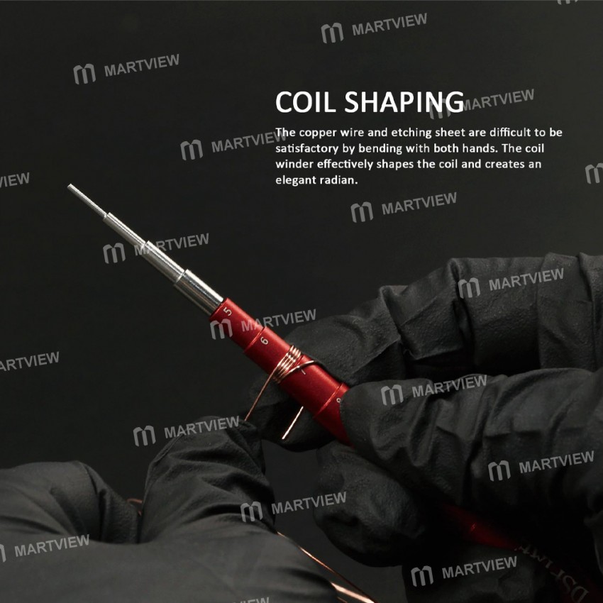 Dspiae AT-CR High-Quality Shaped Coil Red Multistage Winder