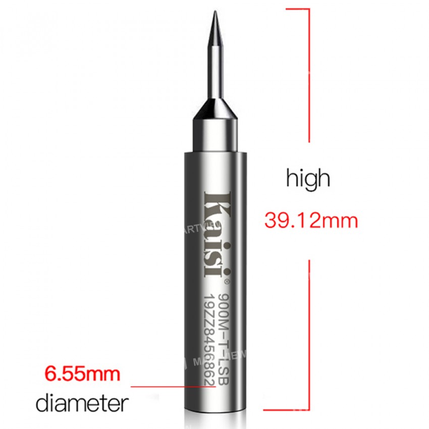 Kaisi T-LSB / T-LSK / T-LIS Lead-Free Solder Iron Tips for 936 Soldering Station