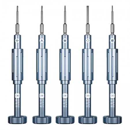 YCS Y-101 5-in-1 2D Magnetic Precision Screwdriver Set for Mobile Phone Repair