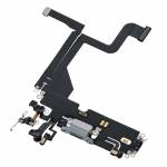 Replacement usb charging flex cable for iPhone 13 pro silver