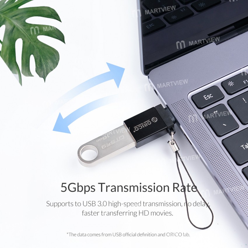 Orico CBT Series Type-C to USB3.0 Adapter Supports OTG Function