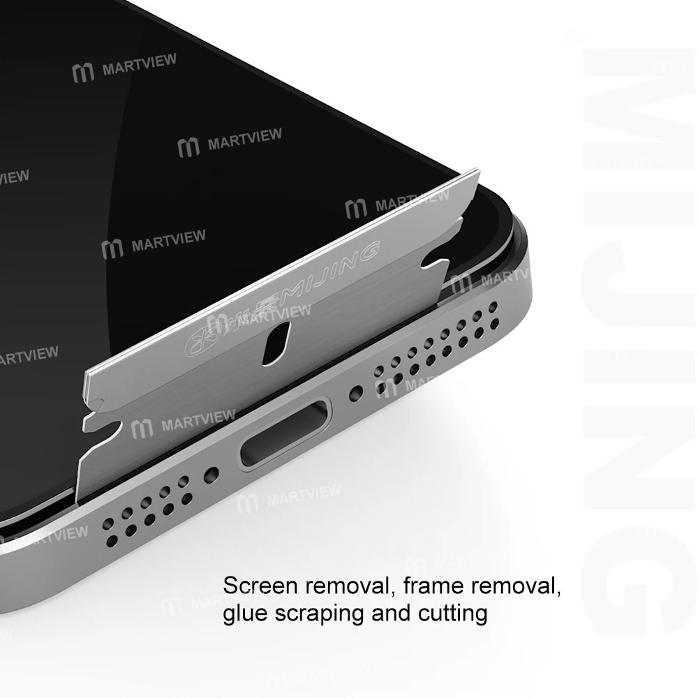 mijing dp23-single-sided-high-toughness-carbon-steel-blades-for-lcd-screen-oca-glue-remover-2