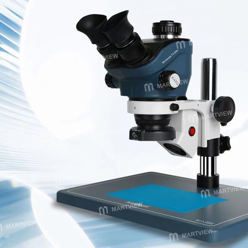 kaisi tx-350s-7x-50x-zoom-stereo-microscope-with-big-base-for-mobile-phone-pcb-repair-4