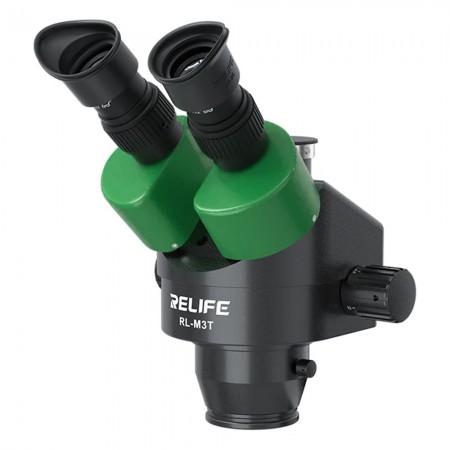 Relife RL-M3T 0.7-4.5X Trinocular HD Stereo Microscope Head