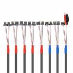 W106 All in 1 DC Power Supply Cable Phone Repair Test Cable for Android Phones