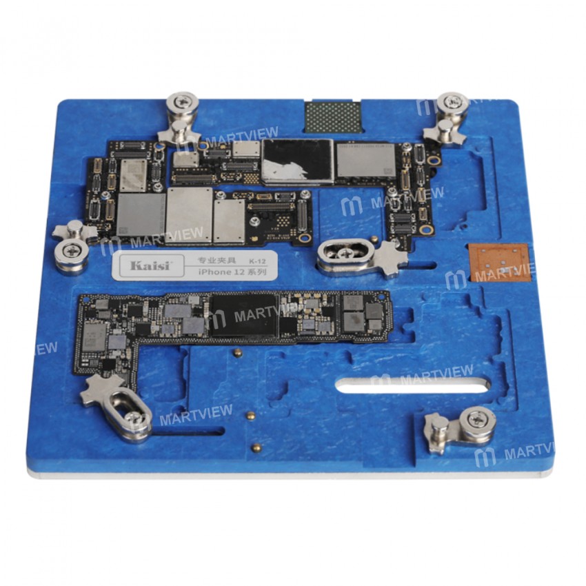 Kaisi K-12 PCB Mainboard Fixture Holder Soldering Maintenance Platform for iPhone 12 mini / 12 Pro