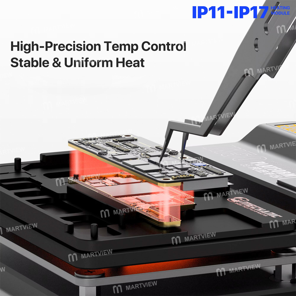 mechanic ix50-motherboards-preheating-platform-universal-module-for-iphone-11-to-17-series-4