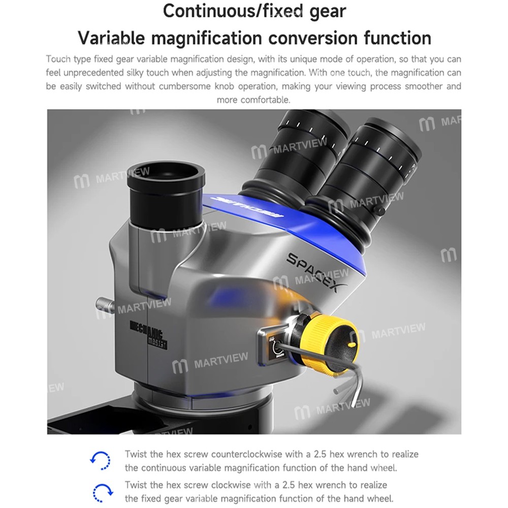 mechanic space-x-series-65x-52x-continuous-zoom-trinocular-stereo-microscope-for-pcb-welding-repair-