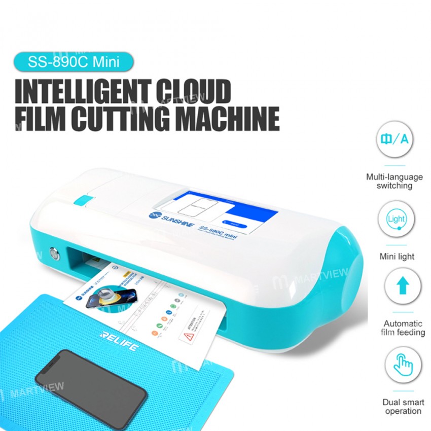 Sunshine SS-890C Mini Intelligent Cutting Machine for Phone Protect Film