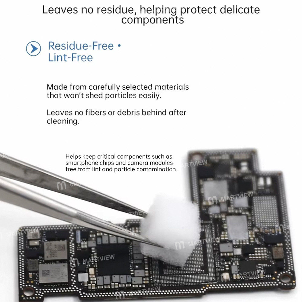 jcid hm-5-lint-free-nano-cleaning-sponge-for-screen-camera-pcb-soldering-cleaning--500pcs-6