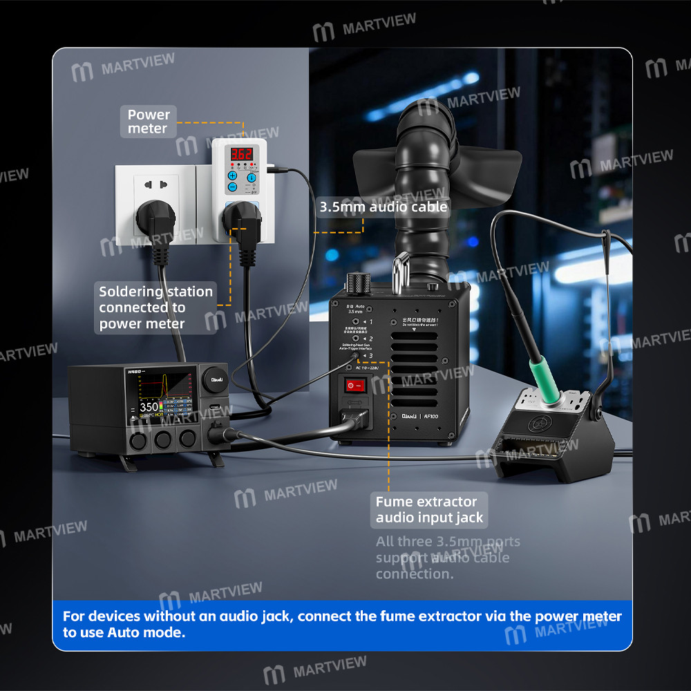 qianli af100-lung-replacement-manual-automatic-high-suction-dust-and-mist-purifier-for-pcb-repair-8