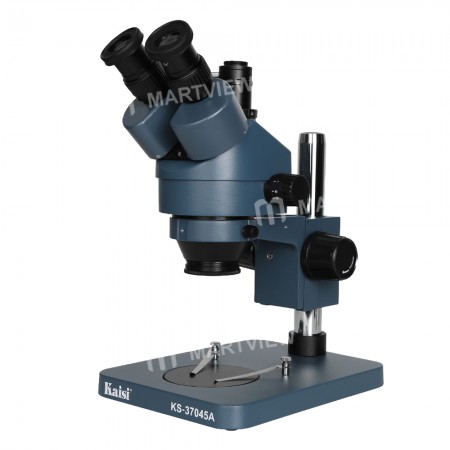Kaisi KS-37045A 7X-50X Continuous Zoom HD Trinocular Stereo Microscope for Mobile Phone Repair