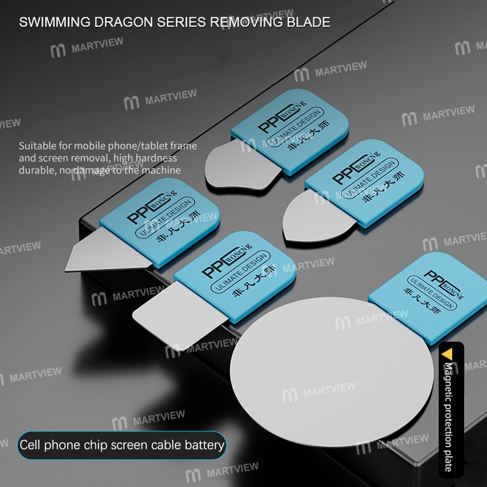ppd swimming-dragon-series-mobile-phone-removing-blades-magnetic-suction-protection-plates-2