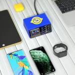 Mechanic iCharge 8Max 8-Port QC 3.0 Wireless Intelligent Super Fast Charge Station with LCD Display