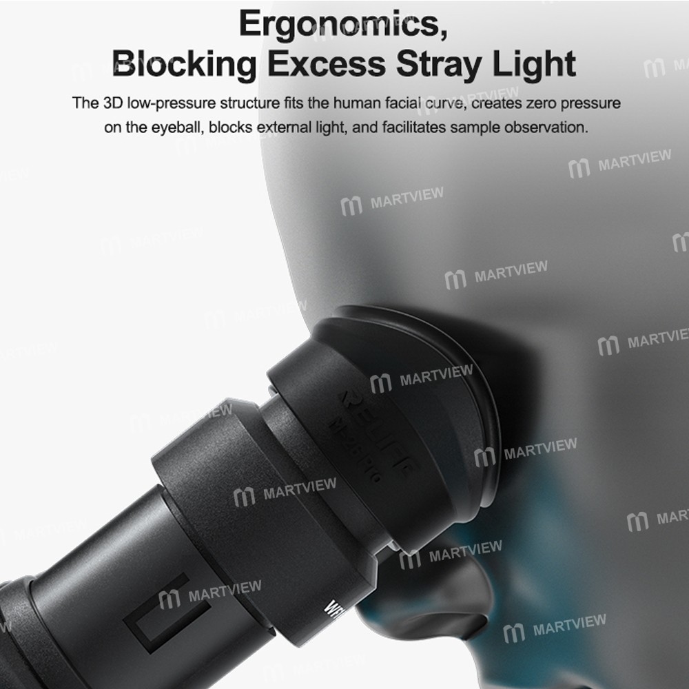 relife m-26-pro-adjustable-3d-low-pressure-structure-microscope-eyecup-for-eye-protection-9