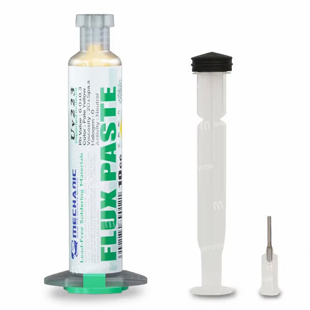 mechanic uv-223-559-10cc-100g-mild-rosin-lead-free-no-clean-solder-flux-7