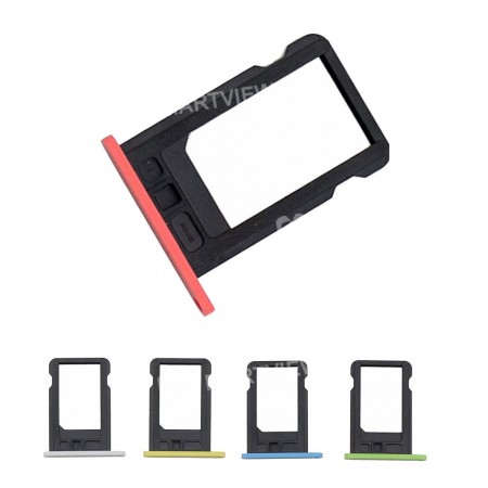Replacement sim card slot holder tray for iPhone 5c